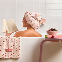 Load image into Gallery viewer, Satin-Lined Flexi Shower Cap