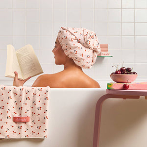 Satin-Lined Flexi Shower Cap