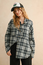 Load image into Gallery viewer, Evergreen Plaid Top