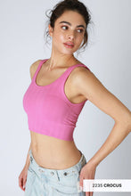 Load image into Gallery viewer, Reversible Herringbone Crop Top