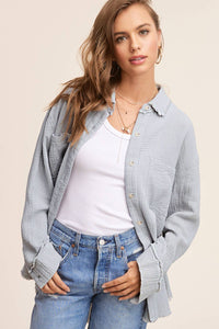 Breezy Button Down