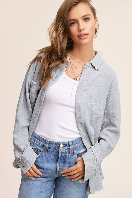 Breezy Button Down