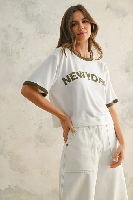 Faded New York Tee