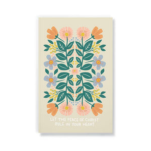 Faithful Floral Layflat Journal