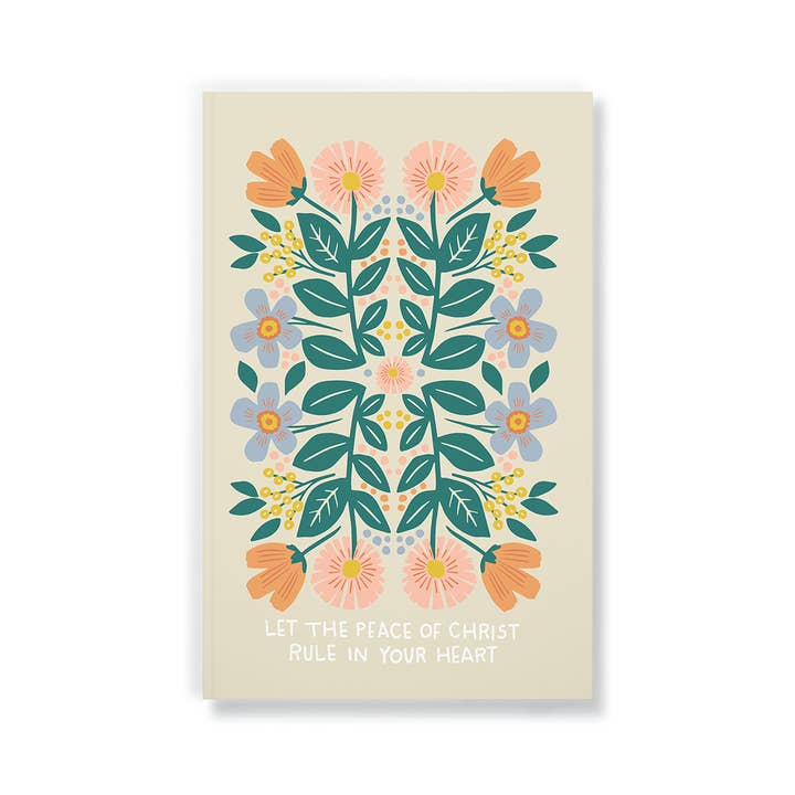 Faithful Floral Layflat Journal