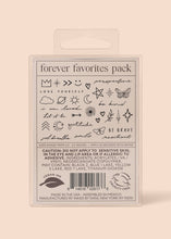 Load image into Gallery viewer, Forever Fav Temp Tat Pack