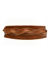 Load image into Gallery viewer, Wrap Belt - Cognac