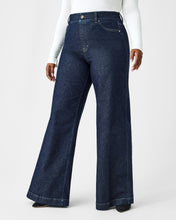 Load image into Gallery viewer, Spanx Wide Leg Jeans Raw Indigo