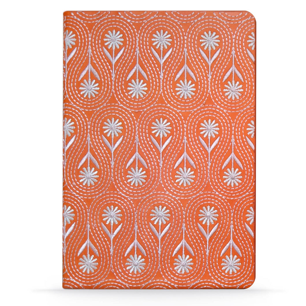 Daisy Chain Embroidered Hardcover Journal Notebook