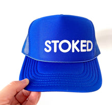Load image into Gallery viewer, STOKED Vintage Trucker Hat