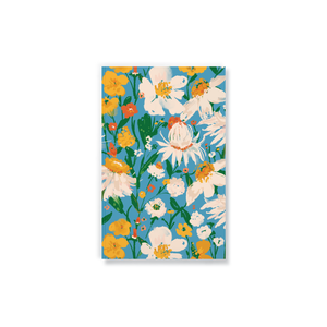 Blue Bouquet Layflat Journal Notebook
