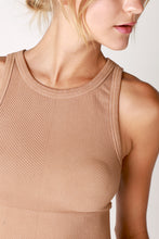 Load image into Gallery viewer, Chevron High Neck Crop