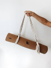 Load image into Gallery viewer, Handmade Macramé Yoga Mat Travel Strap