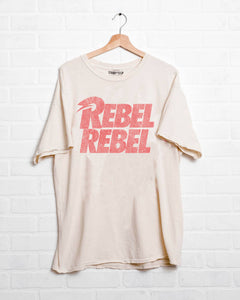 David Bowie Rebel Repeat Thrifted Graphic Tee