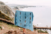 Load image into Gallery viewer, Sky Blue Baja Thunderbird Blanket