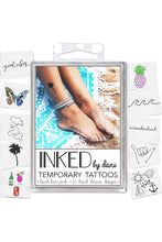Load image into Gallery viewer, Beach Bum Pack - Temporary Tattoos