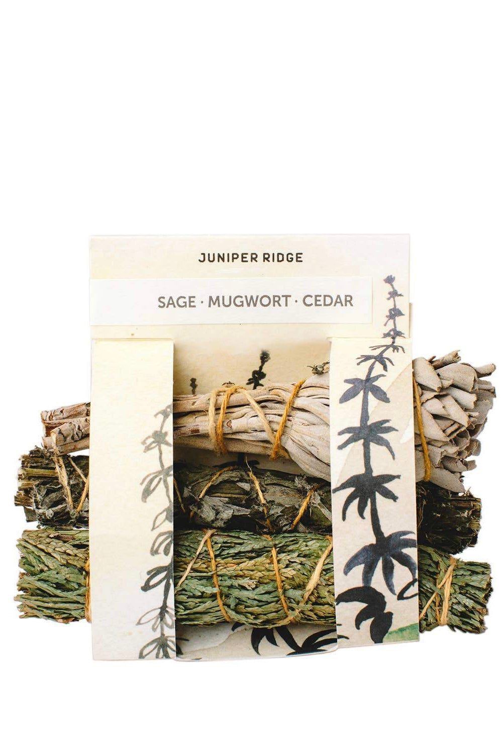 Natural Incense - Cedar| Mugwort | Sage