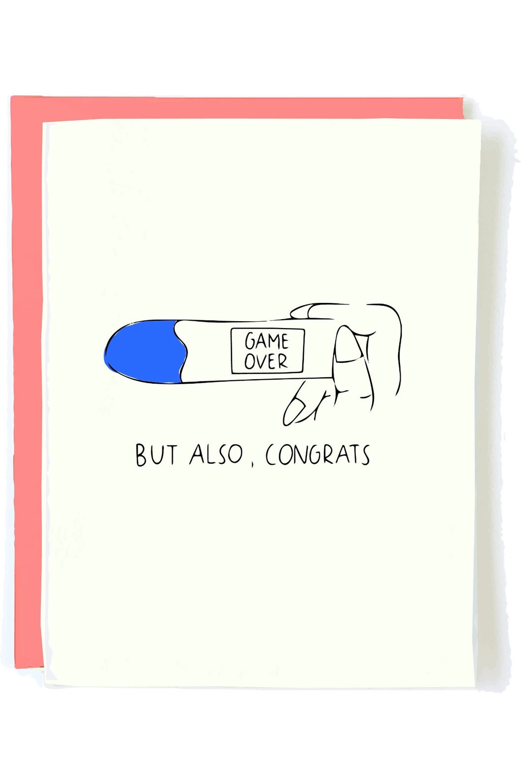 Game Over Pregnancy Card