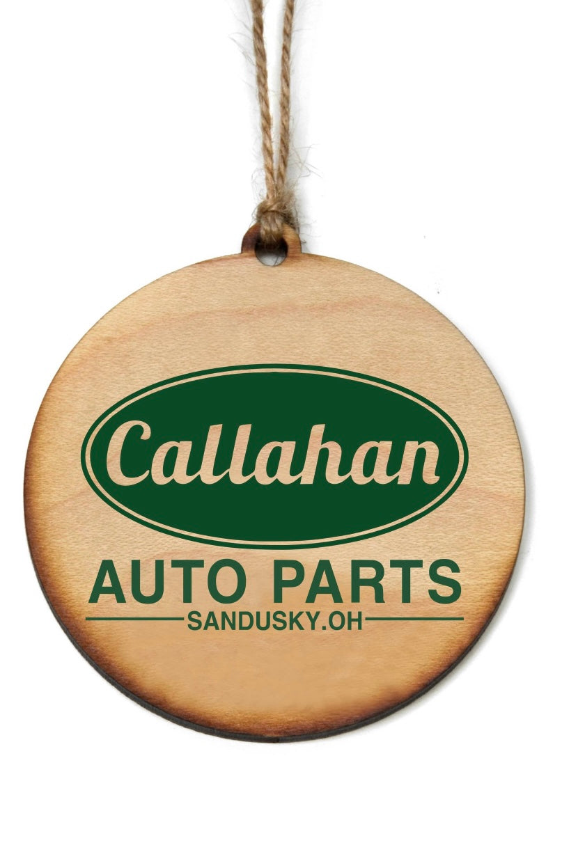 Callahan Auto Parts Movie Ornament